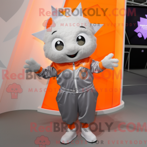 Silver Orange mascot...