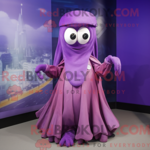 Postava maskota Purple...