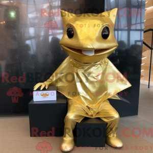 Disfraz de mascota Gold...