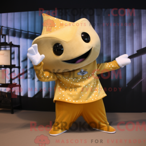 Guld Stingray maskot...