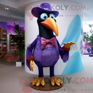 Purple Toucan mascot...