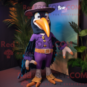 Purple Toucan mascot...
