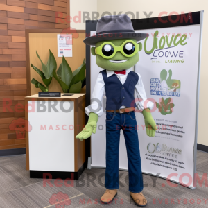 Maskottchenkostüm Olive...