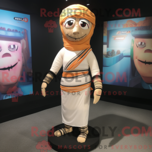 Disfraz de mascota momia...