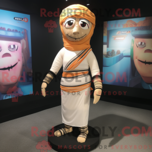 Mummie-mascottekostuum...