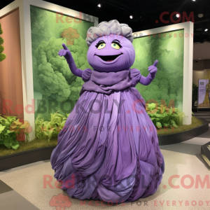 Lavender Cabbage mascot...