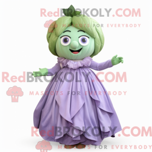 Lavender Cabbage mascot...