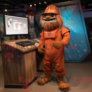 Rust Computer maskot...