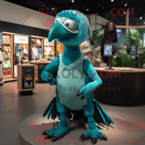 Blågrøn Archaeopteryx...