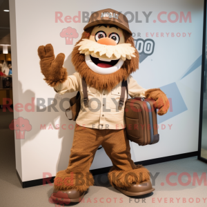 Brown Momentum mascot...