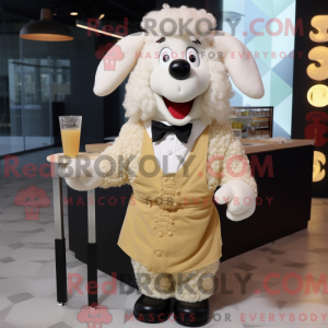 Cream Shepard S Pie mascot...