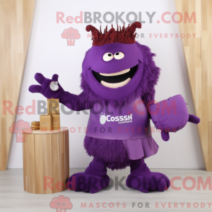 Purple Goulash mascot...