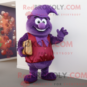Purple Goulash mascot...