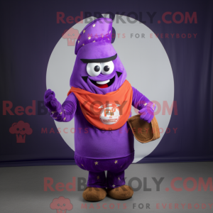 Purple Goulash mascot...