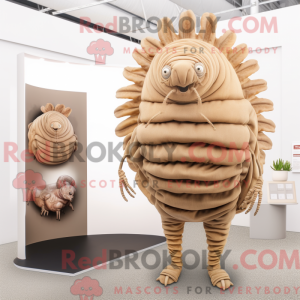 Figura de máscara trilobita...