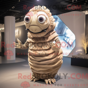 Beige Trilobite mascot...