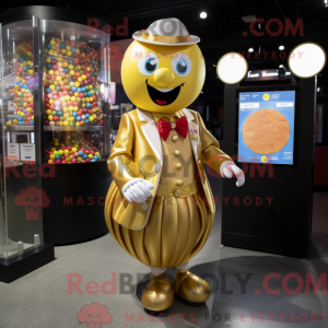 Gold Gumball Machine...