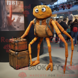 Rust Spider Maskottchen...