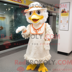 Chicken mascot costume...