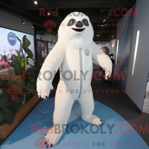 Maskotdraktfigur White...