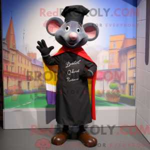 Black Ratatouille mascot...