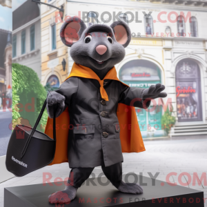 Black Ratatouille mascot...