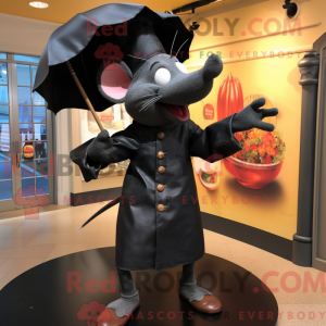 Black Ratatouille mascot...