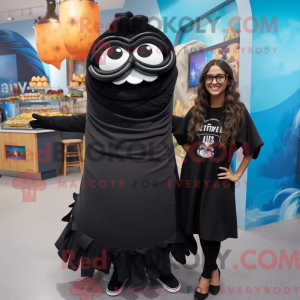 Personaggio mascotte Black...