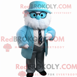 Sky Blue Raspberry mascot...