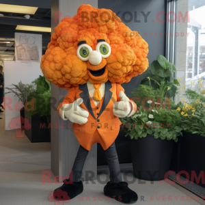 Orange Cauliflower mascot...