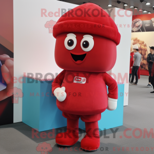 Red Candy Box mascot...