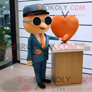 Peach Love Letter mascot...
