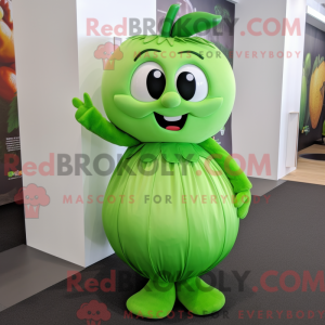 Maskottchenkostüm Grüner...