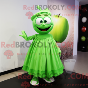 Maskottchenkostüm Grüner...