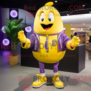 Yellow Eggplant mascot...