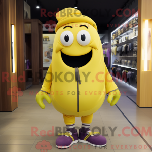 Yellow Eggplant mascot...