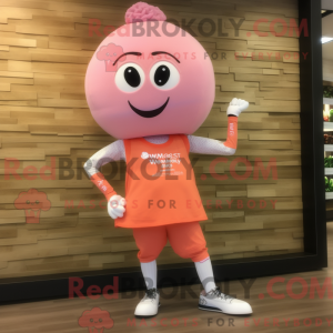 Peach Volleyball Ball...