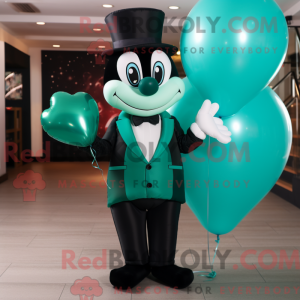 Teal Heart Shaped Balloons...