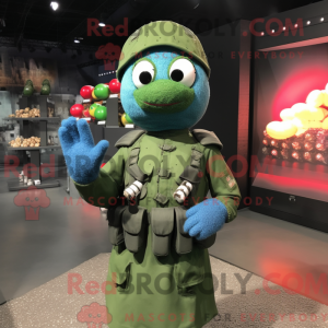 Grenade mascot costume...