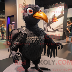 Black Pheasant mascot...