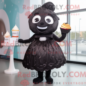 Black Cupcake mascot...