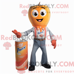 Peach Soda Can maskot...