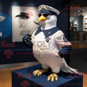 Disfraz de mascota de Navy...