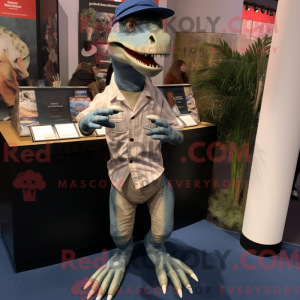 Velociraptor-Maskottchen-Ko...
