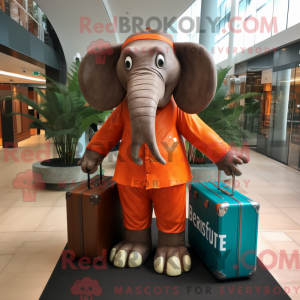 Rust Elephant mascot...