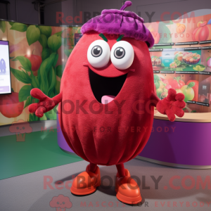 Postava maskota Magenta...