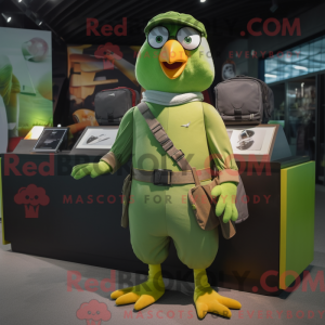 Maskotka Green Pigeon w...