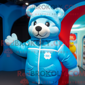 Disfraz de mascota Sky Blue...