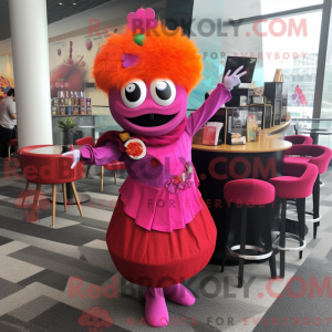 Magenta Sushi mascot...