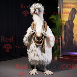 White Emu mascot costume...